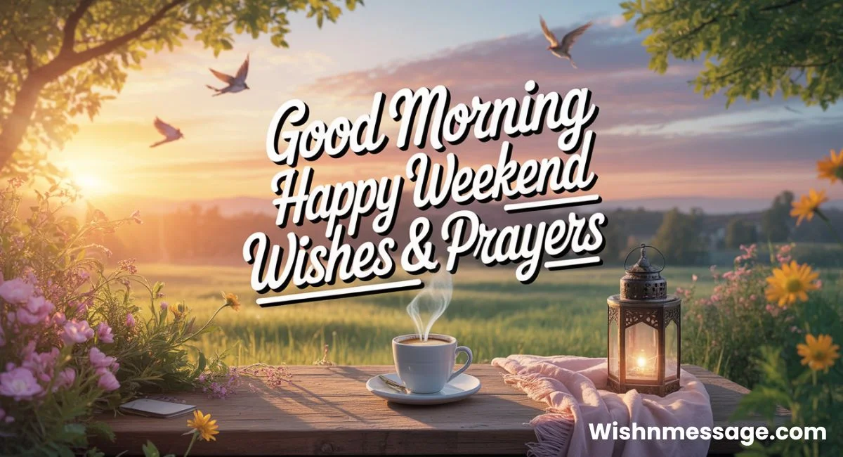 350+ Uplifting Good Morning Happy Weekend Wishes And Prayers Messages