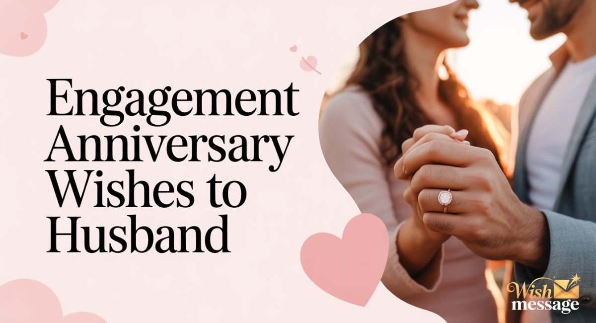 435+ Engagement Anniversary Wishes To Husband (2026)