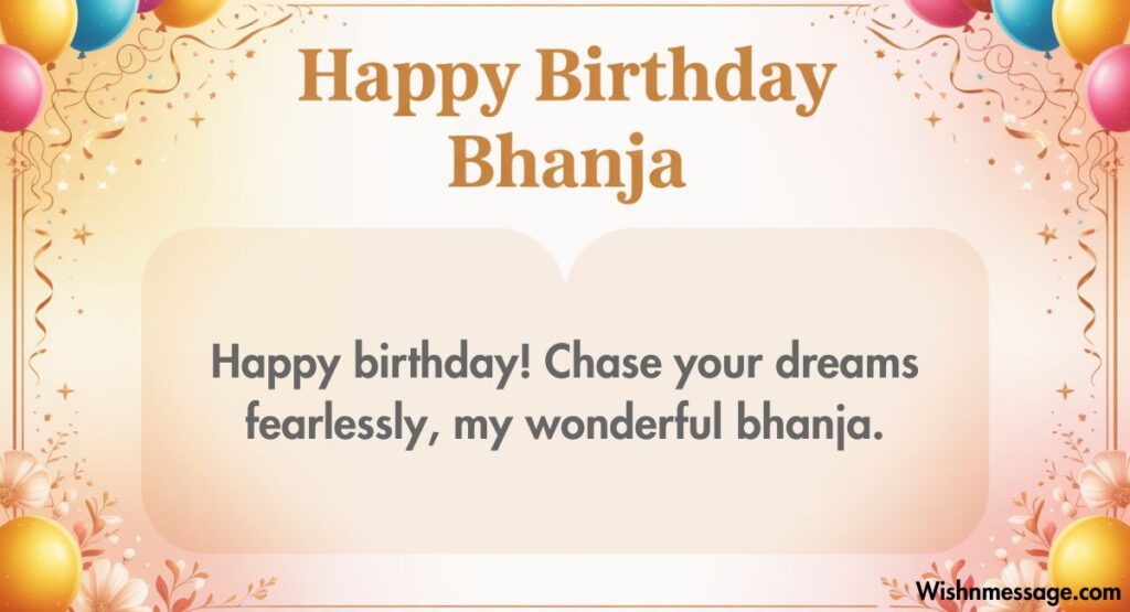 Birthday Wishes for Teenage Bhanja
