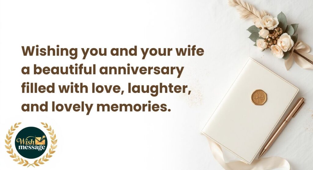 Heart Touching Wedding Anniversary Wishes for Boss and His Wife