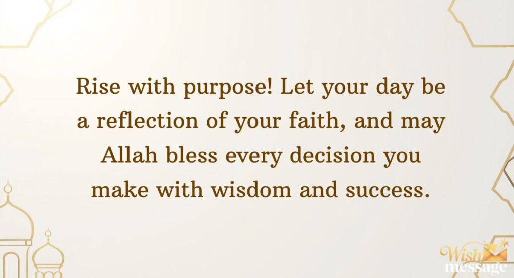 Meaningful Islamic Good Morning Greetings