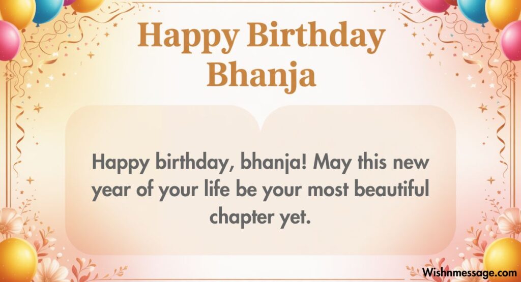 What to Write in Bhanja's Birthday Card (Ready-to-Use Messages)