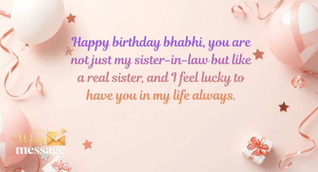 Funny Birthday Wishes for Bhabhi