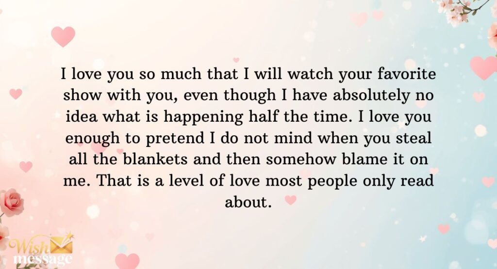 Funny Love Paragraphs For Her