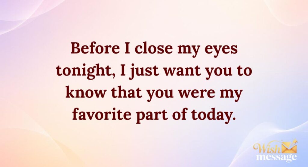 Good Night Love Messages for Her