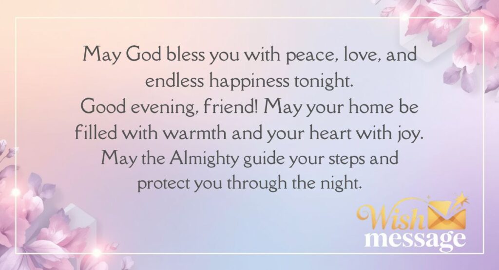Heartfelt Evening Prayers & Blessings 
