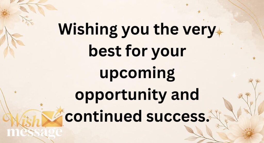 How to Wish Someone Good Luck Professionally
