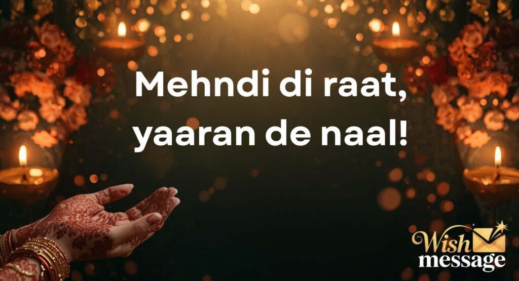 Punjabi Mehndi Captions