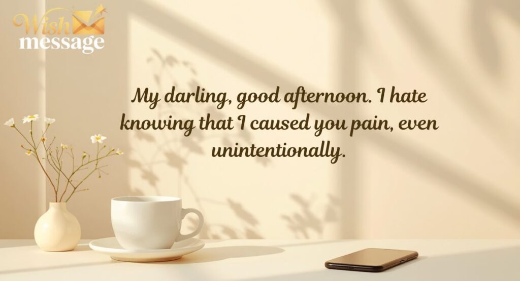 Romantic Good Afternoon Messages for Wife