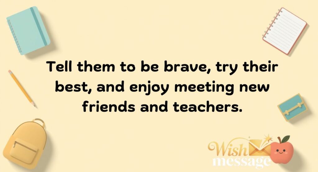 What to Say to Your Child on the 1st Day of School?