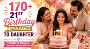 170+ 21st Birthday Messages to Daughter (Heartfelt, Funny & Inspirational)