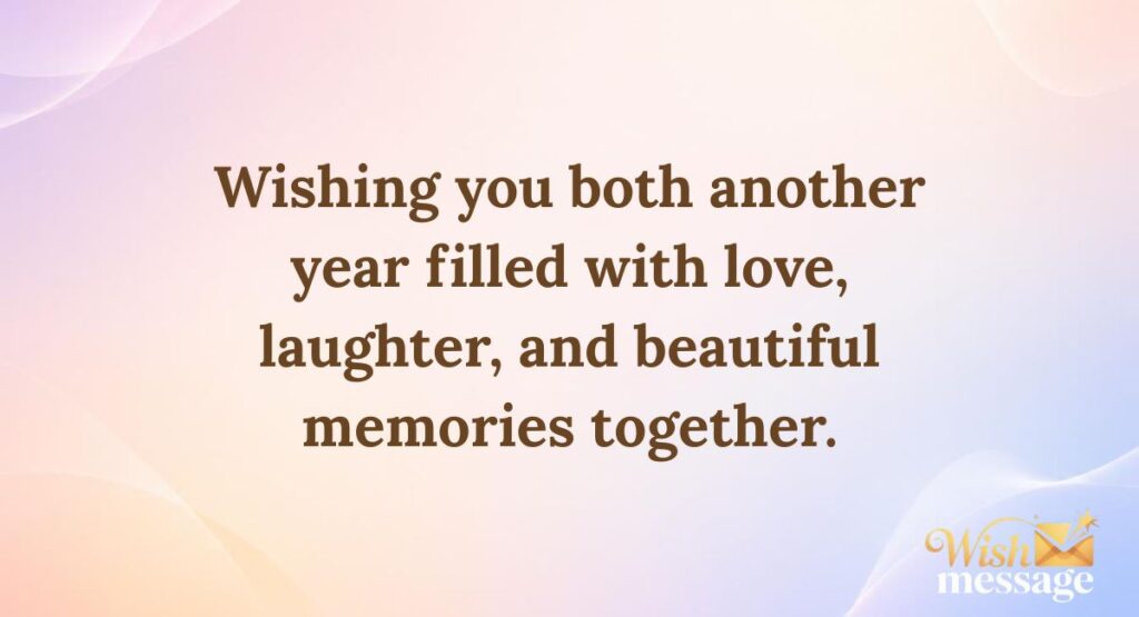 Anniversary Wishes for Elderly Couples