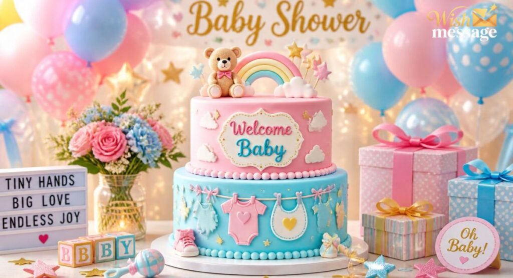 Baby Shower Cake Captions for Instagram