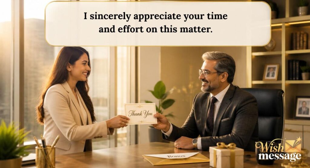 Best Thank You Messages to Your Boss for Money