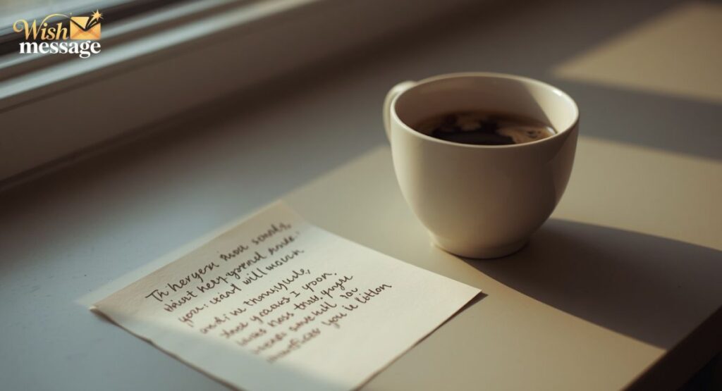 Good Morning Letters After a Fight / Making Up