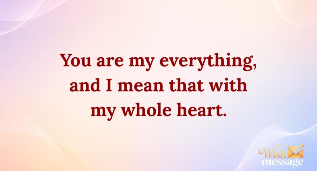 Short Romantic Love Messages for Him