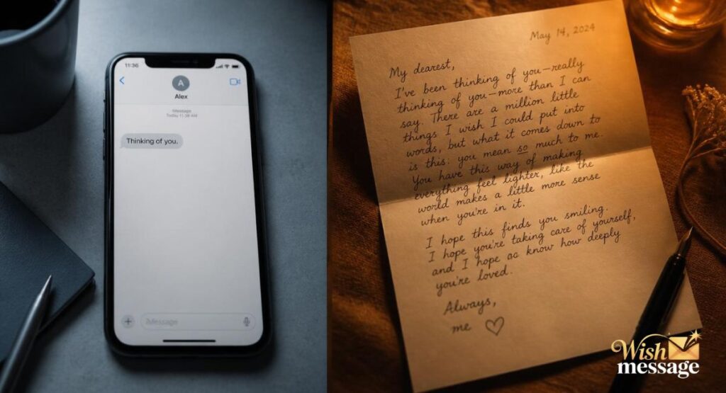 Why Morning Letters Matter More Than Texts