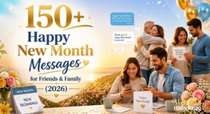 150+ Happy New Month Messages for Friends & Family (2026)