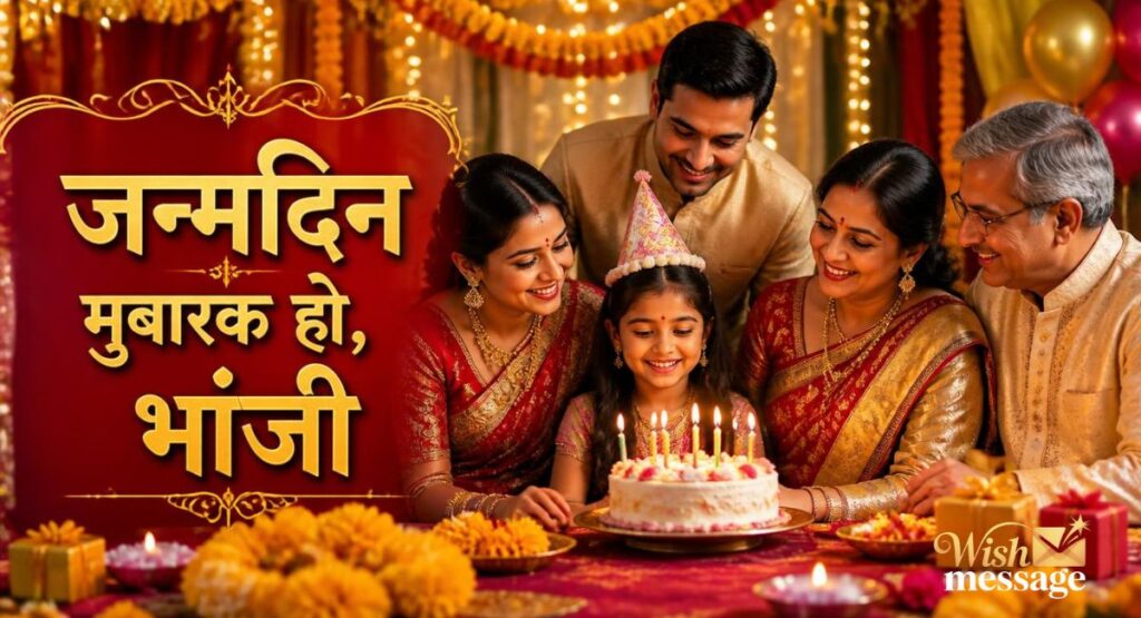 Birthday Wishes for Bhanji in Hindi
