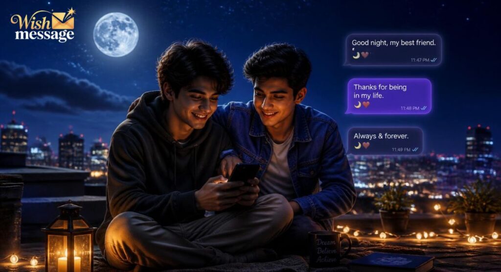 Good Night Messages for Best Friends