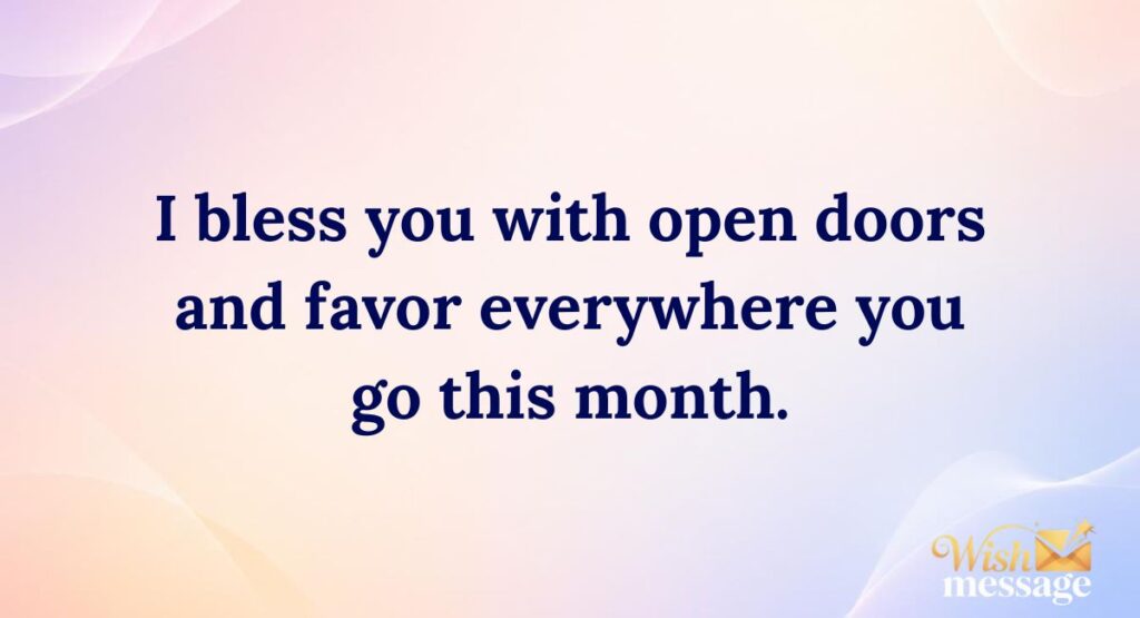 Happy New Month Blessings