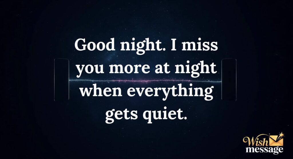 Long-Distance Good Night Messages for Her