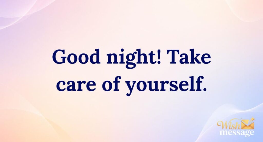 Short and One-Line Good Night Texts for Friends