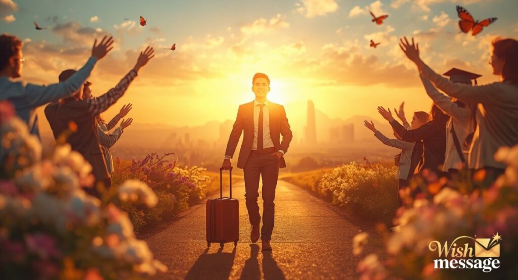 Top 20 Best of Luck in Your New Journey Messages