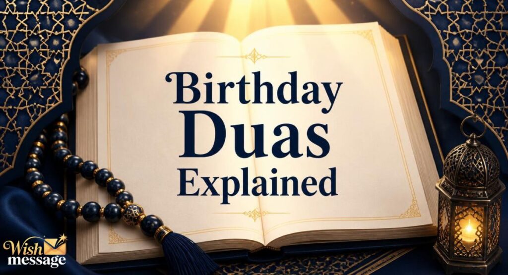 Birthday Duas in Arabic (With Transliteration, English & Urdu Meaning)
