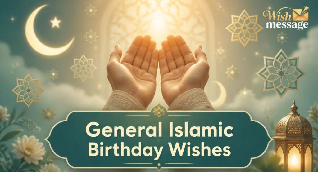 General Dua Happy Birthday Islamic Wishes