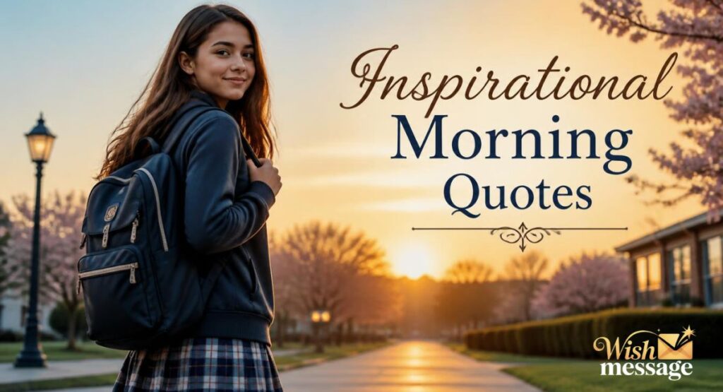 Inspirational good morning quotes for daughter