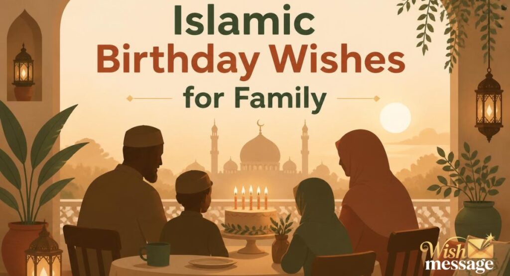 Islamic Birthday Wishes for Family