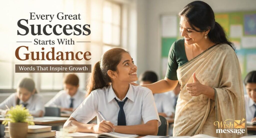 Proud of You Messages for Teachers, Coaches & Mentors