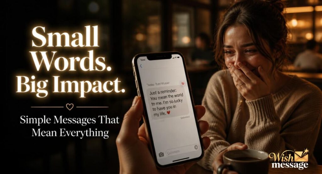 Short & Sweet Proud of You Messages